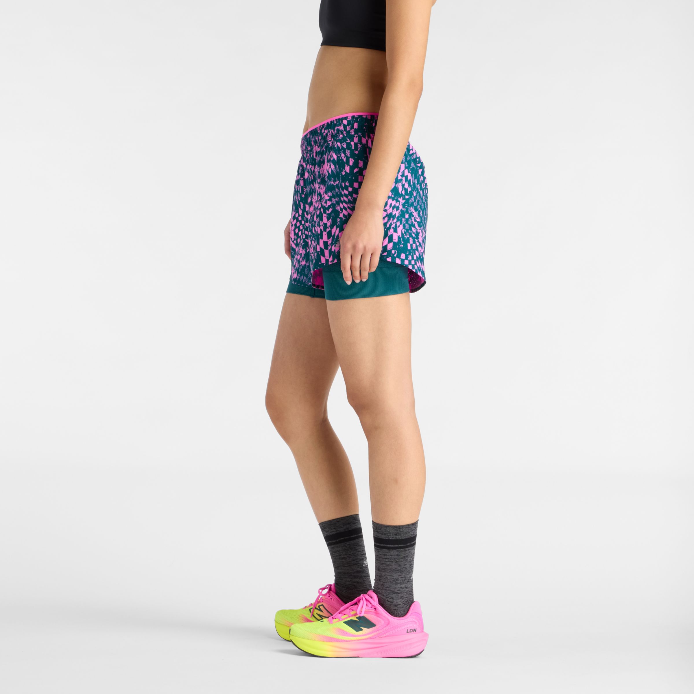 London Edition RC Printed 2-in-1 3" Short