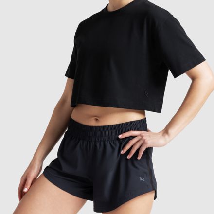 Klutch Athletics 3" Woven Short, CAVIAR, WB6177BHBK