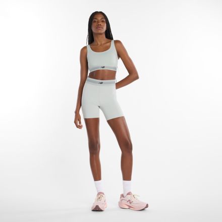 Gabby Thomas Signature Collection AC Fitted Short 5", LONE STAR GREY, WB61B5XEAAQ