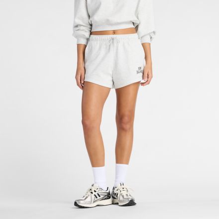 Trackside French Terry Short, Ash Heather, WB61B7BNAHH