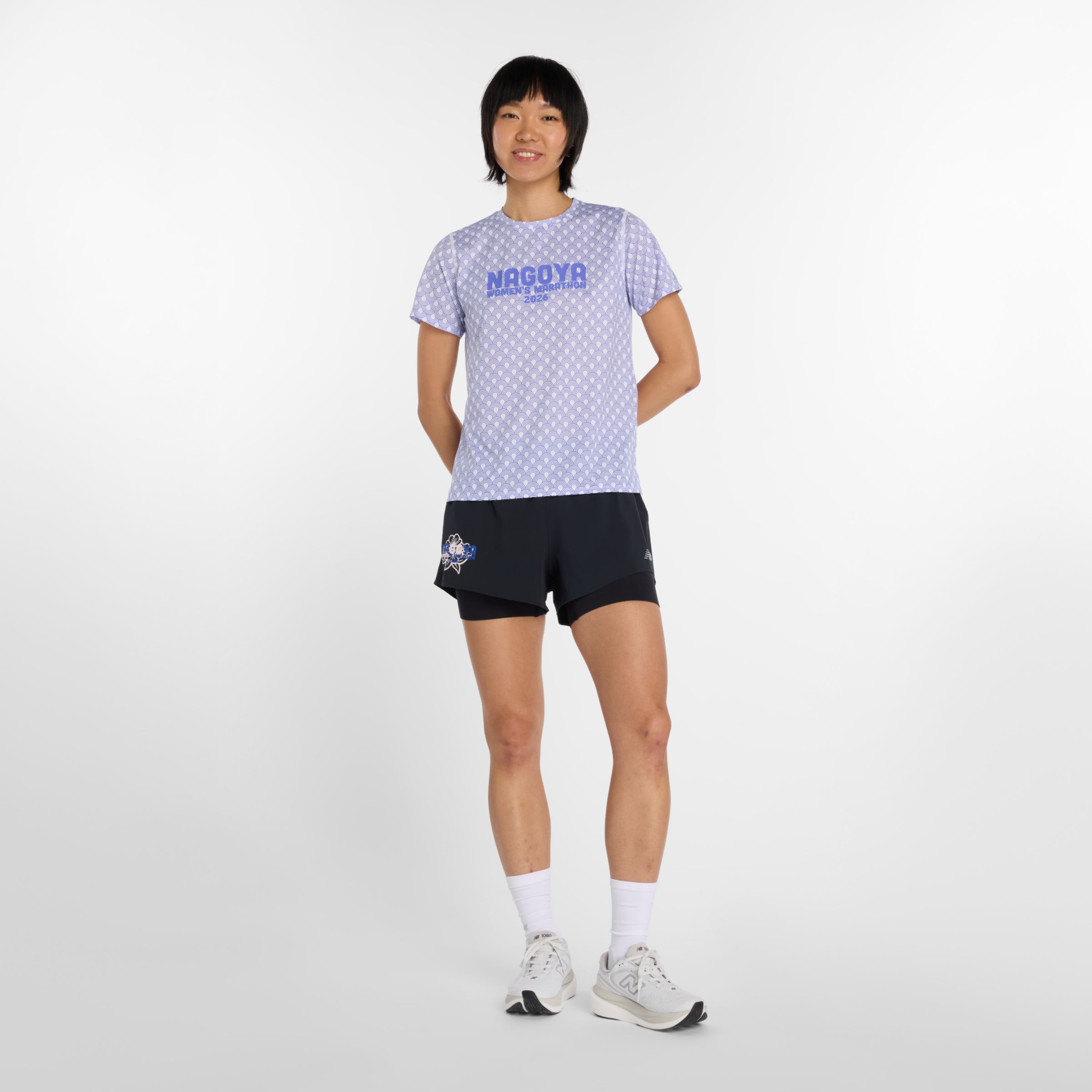 名古屋RC 2-in-1ウィメンズショート3インチ