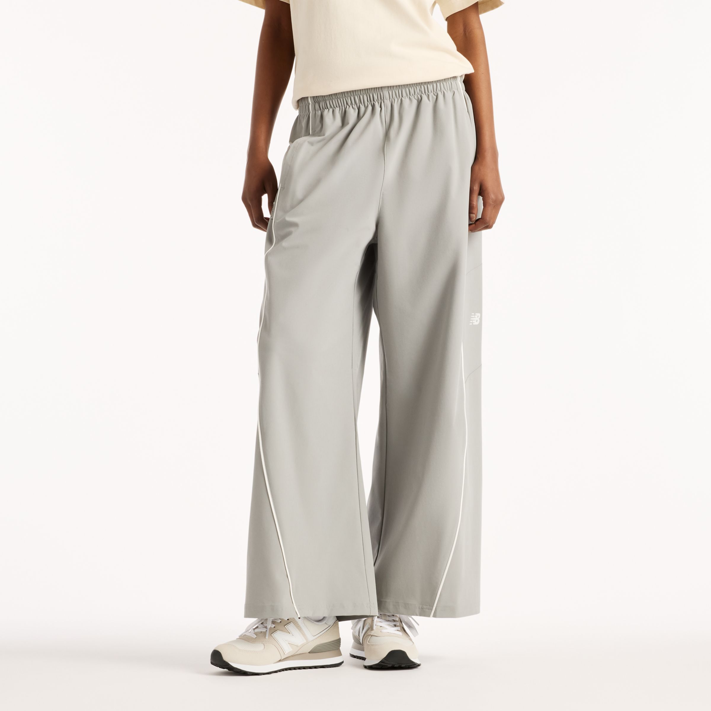 ウーブンワイドパンツ