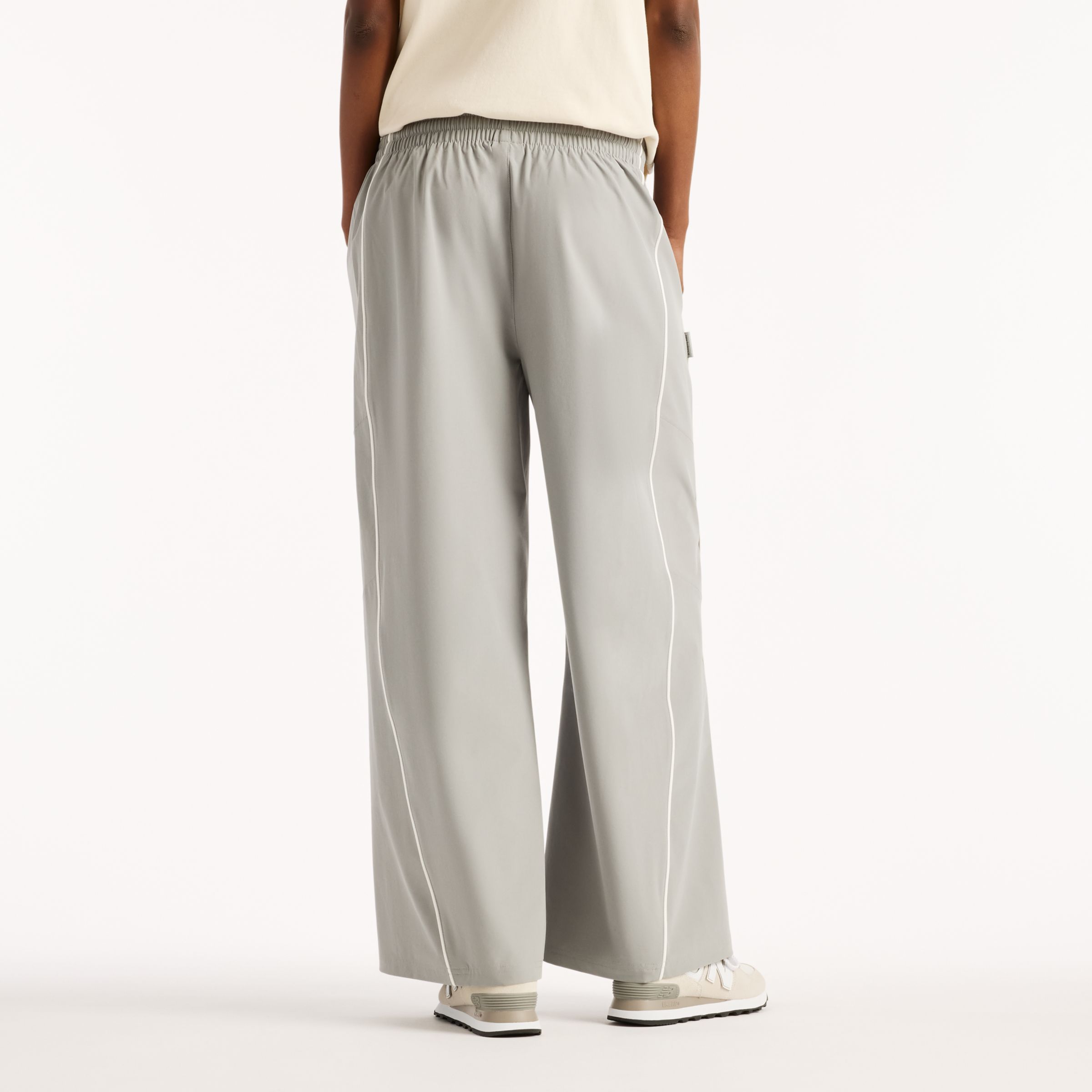 ウーブンワイドパンツ