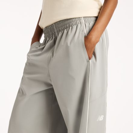 ウーブンワイドパンツ, SLATE GREY with Grey, WB61H1M9YST