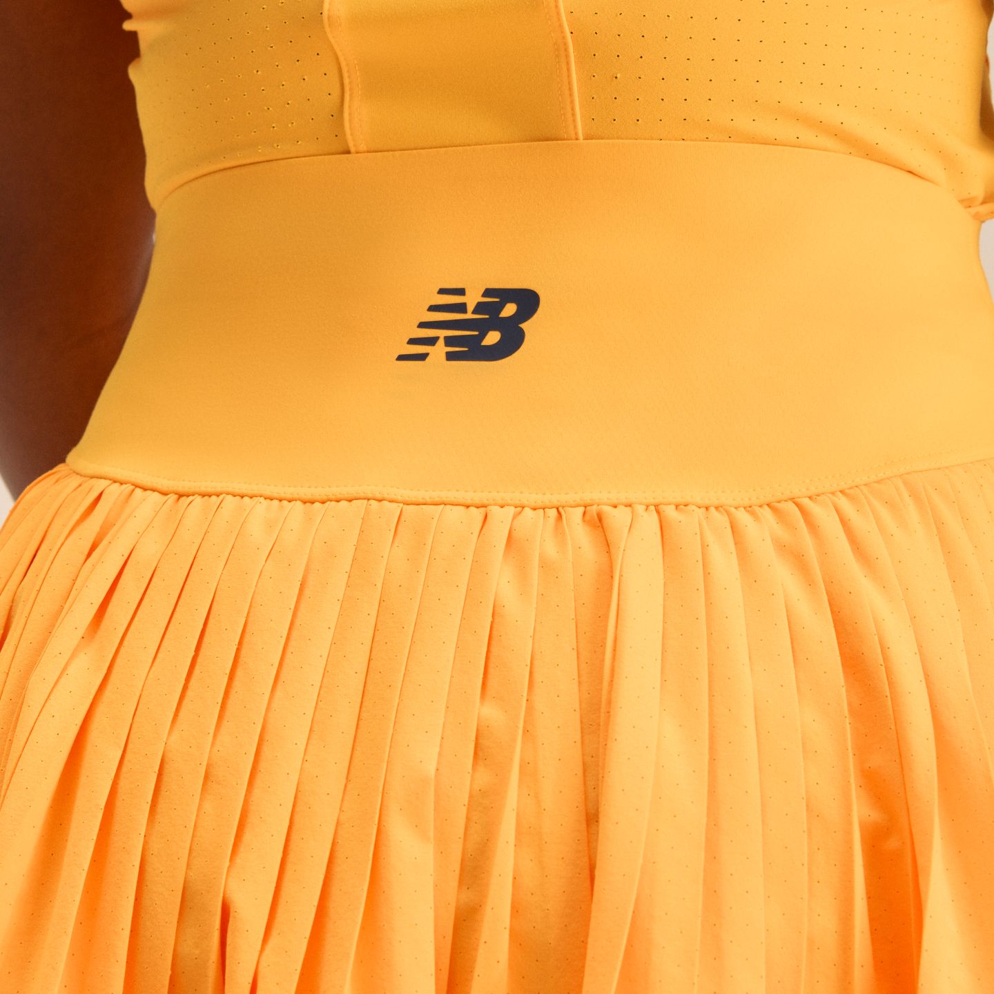 Женская юбка New Balance Coco Gauff Signature Melbourne, цвет: Тёмно-синий — фото 8