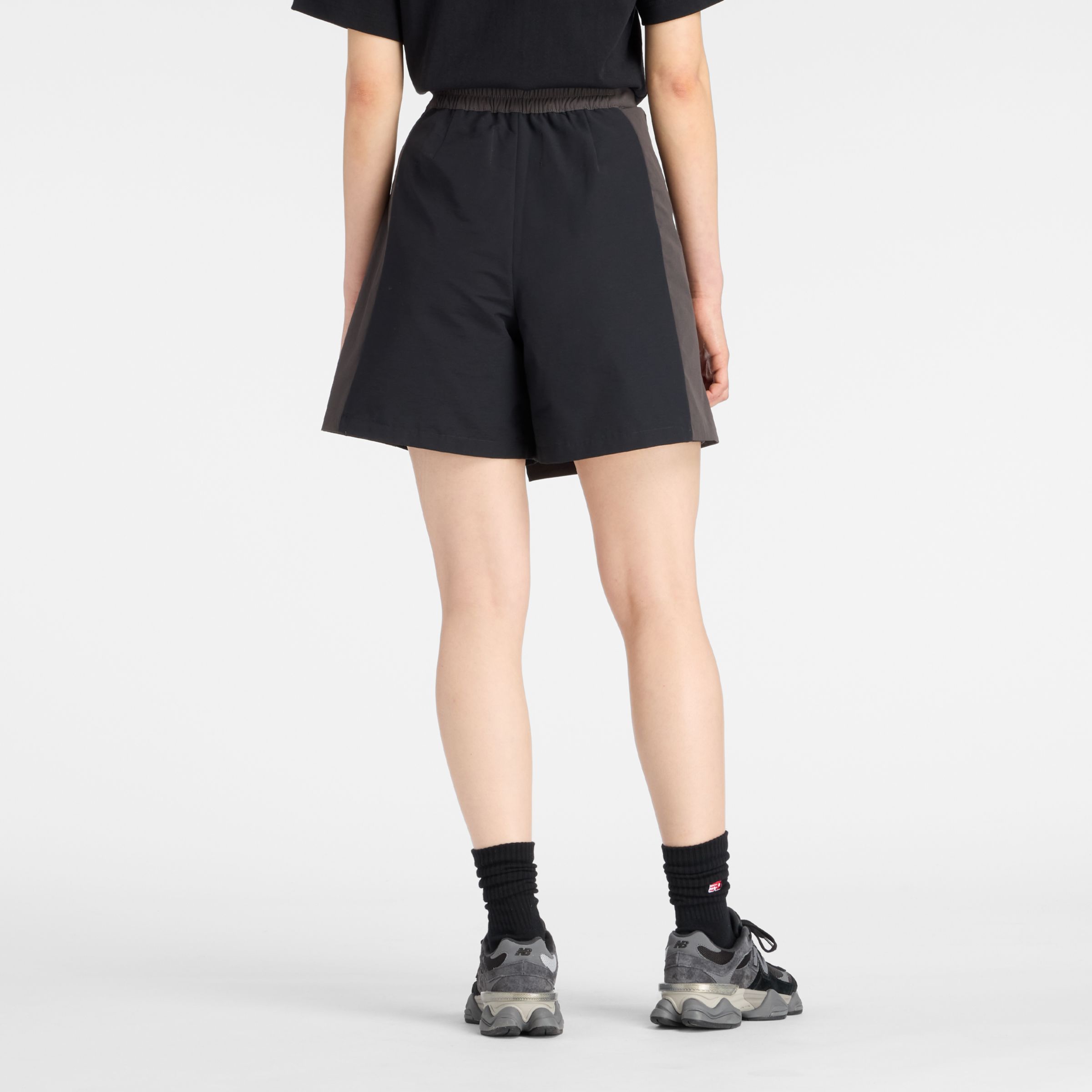 NB GREY カラーブロックショーツ