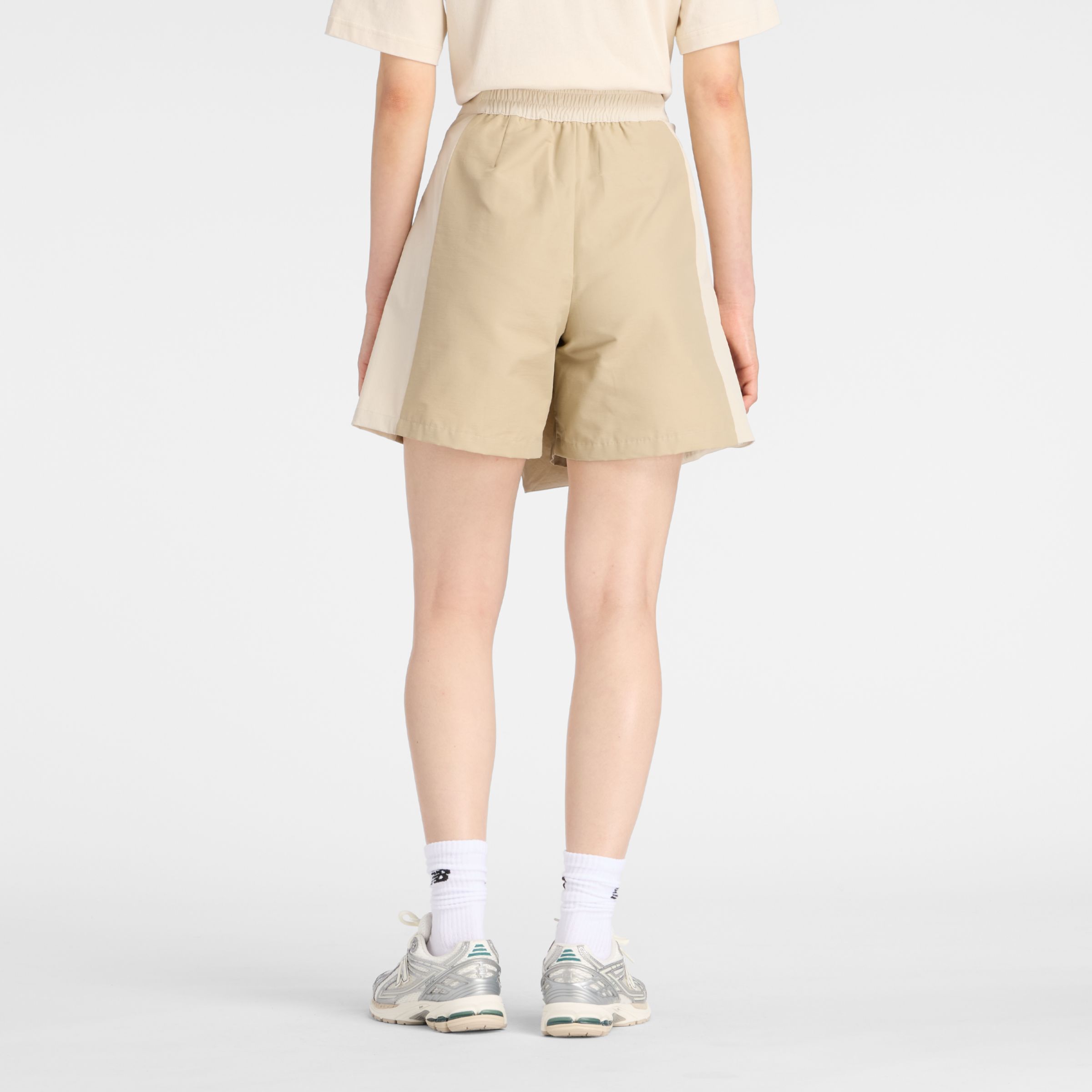 NB GREY カラーブロックショーツ