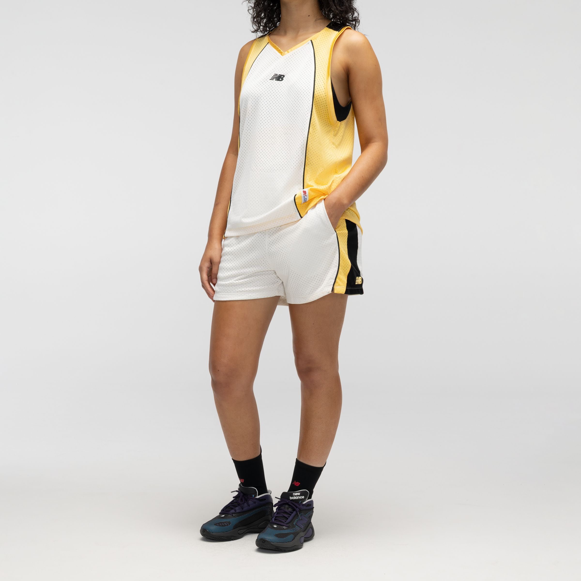 New Balance Basketball Performance Mesh Short INTERNATIONAL SHIPPING