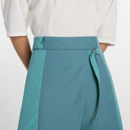 NB GREY カラーブロックスカート, BLACK, WB61O1RJAAU