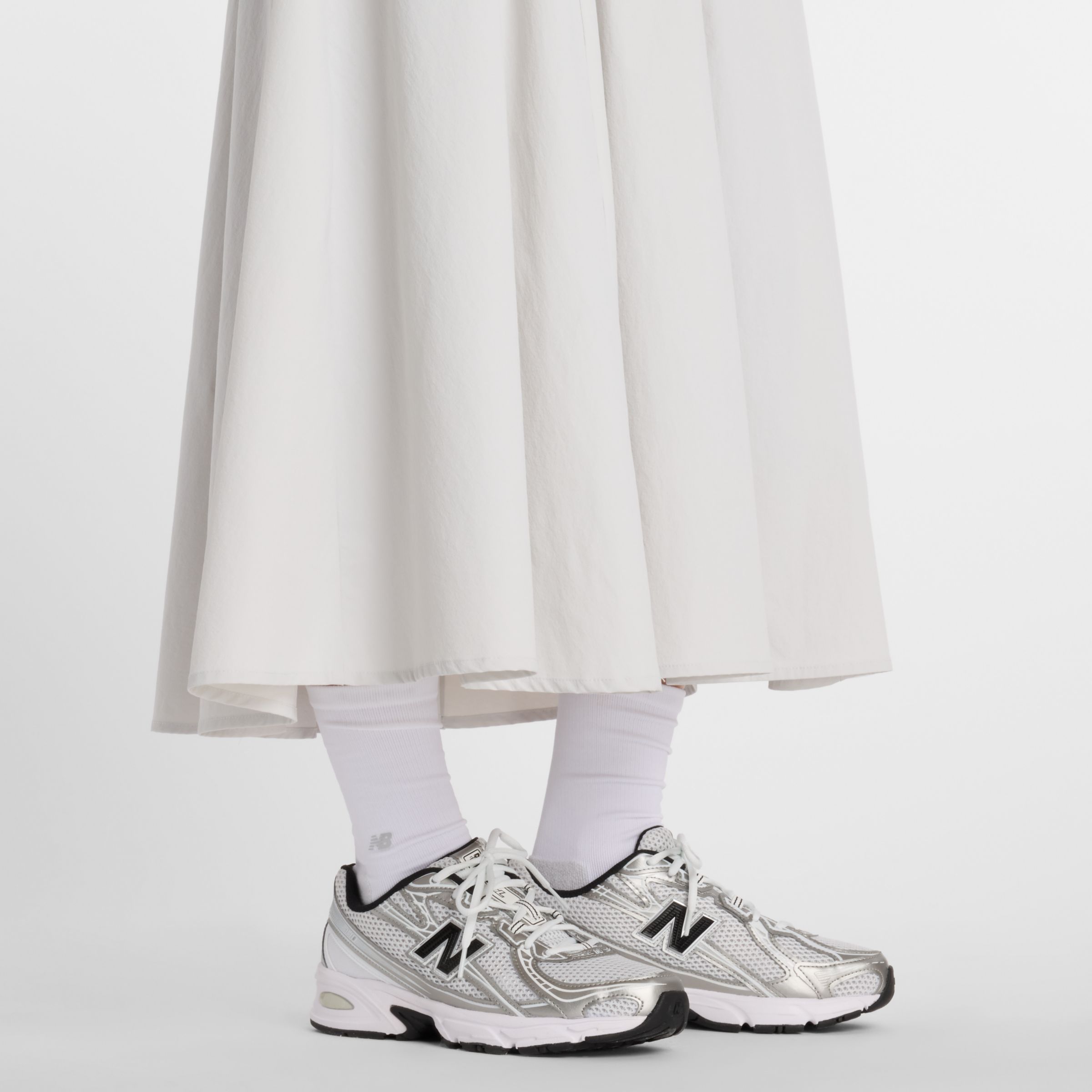 NB GREY  スカート