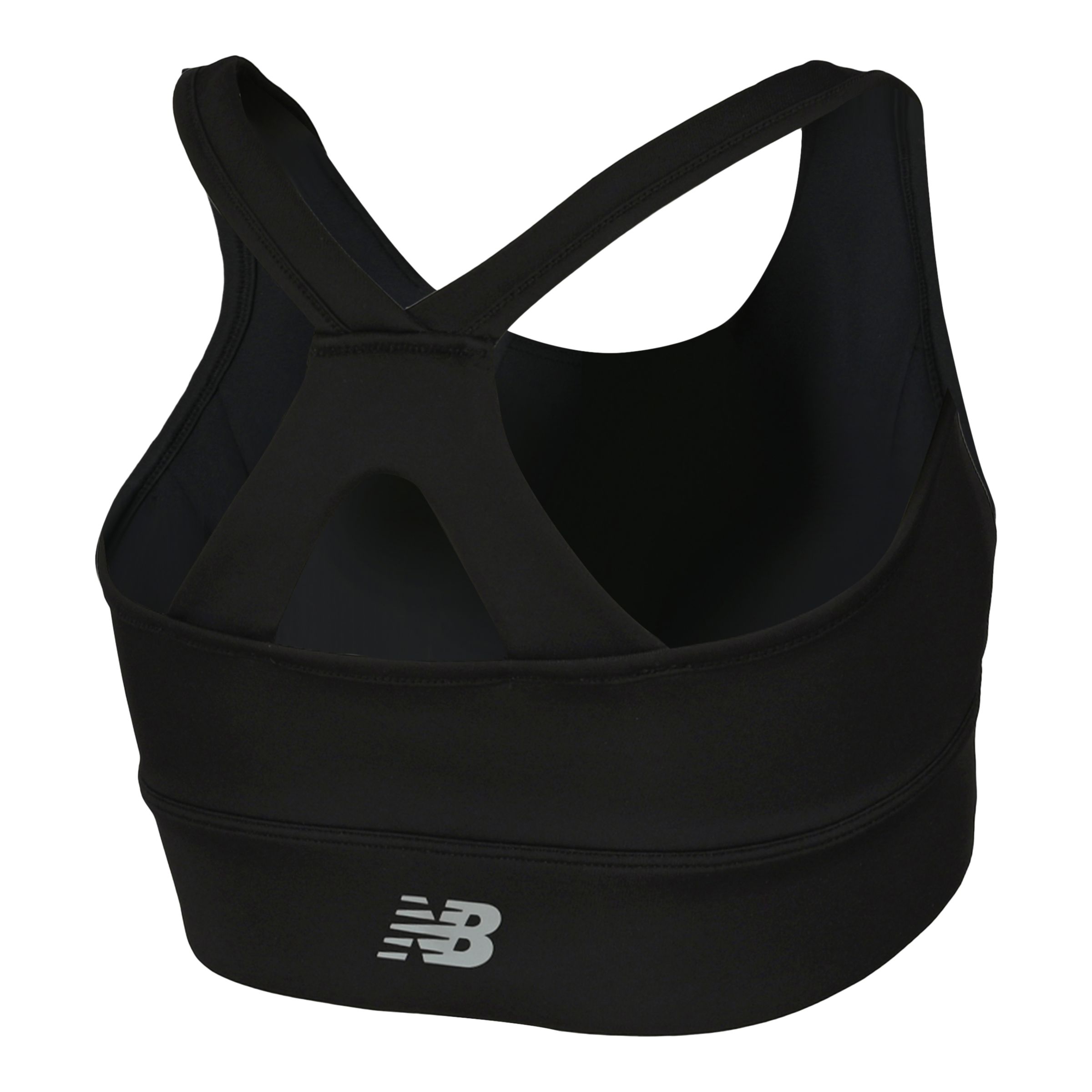 New Balance Tech Training Graphic Sports Bra, WB61P34TBK