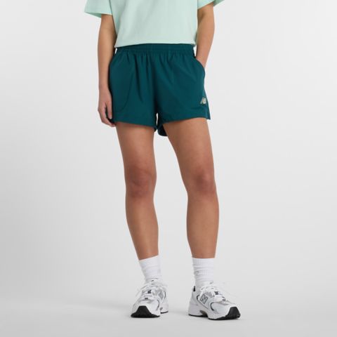 Женские брюки New Balance Trackside Woven Short