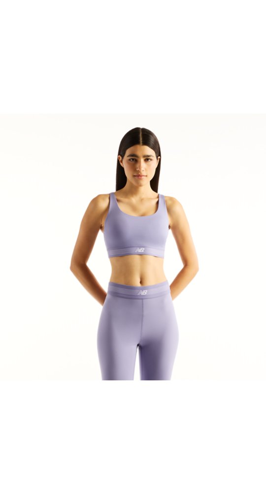 New Balance AC Train Bra in Black