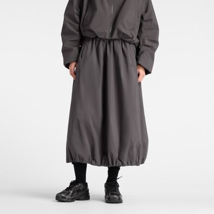 Shifted Woven Skirt, FADED BLACK with Black, WB61R11WABR