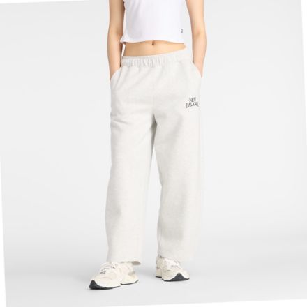 Trackside Fleece Barrel Pant, Ash Heather, WB61W1DZAHH