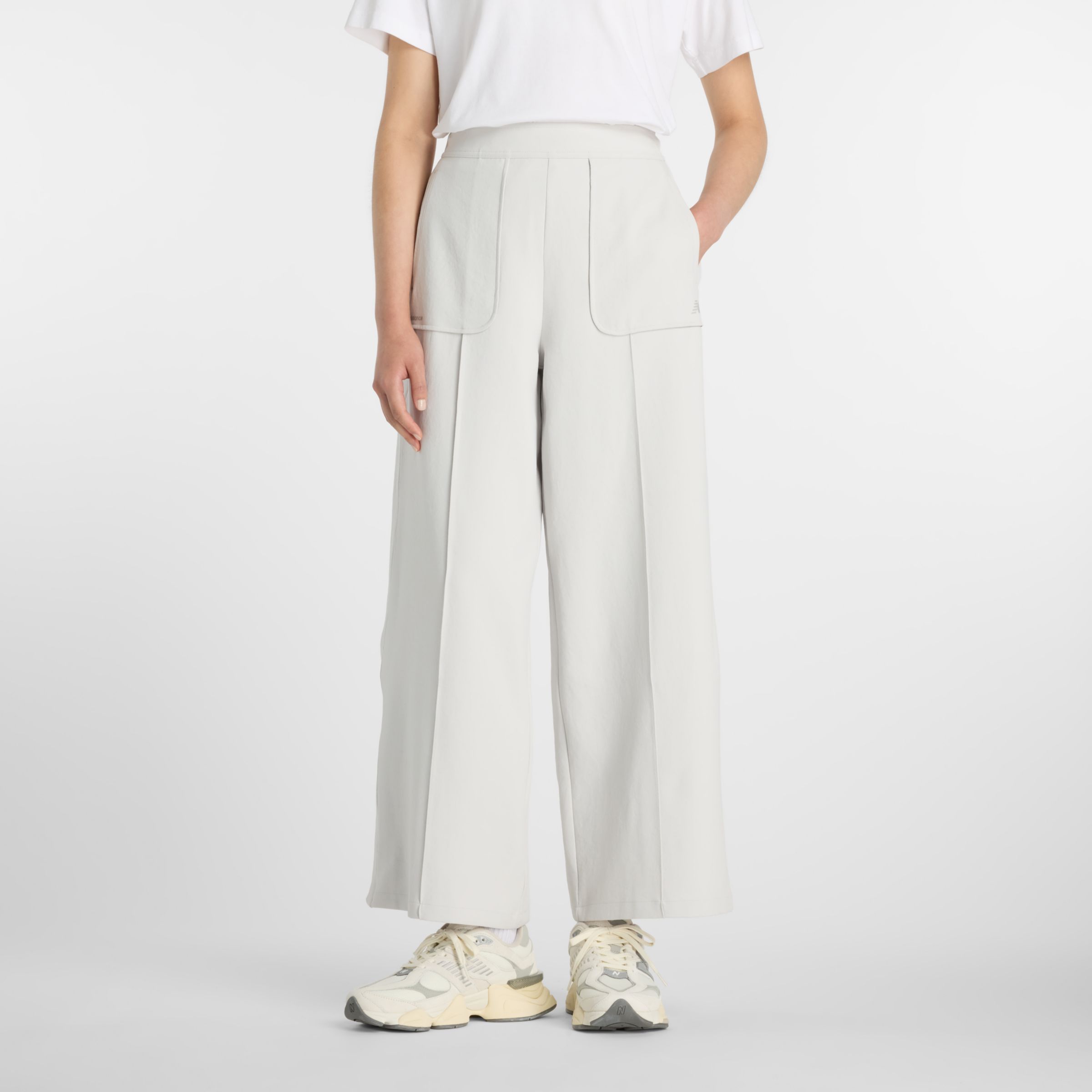 NB GREY サイドスナップパンツ