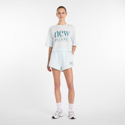 Reimagined Fleece Short, GLINT BLUE, WB61Y80AAAW