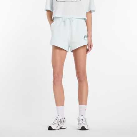 Reimagined Fleece Short, GLINT BLUE, WB61Y80AAAW