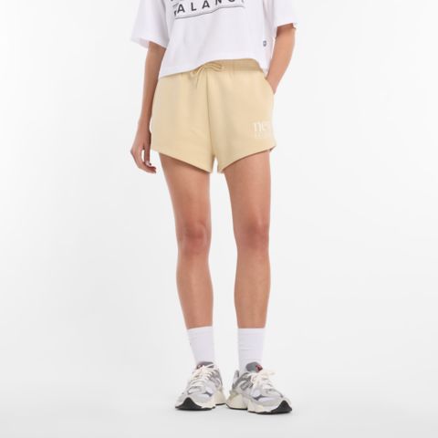 Женские худи New Balance Reimagined Fleece Short