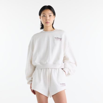 Trackside French Terry Short, Linen Heather, WB62232JLIT