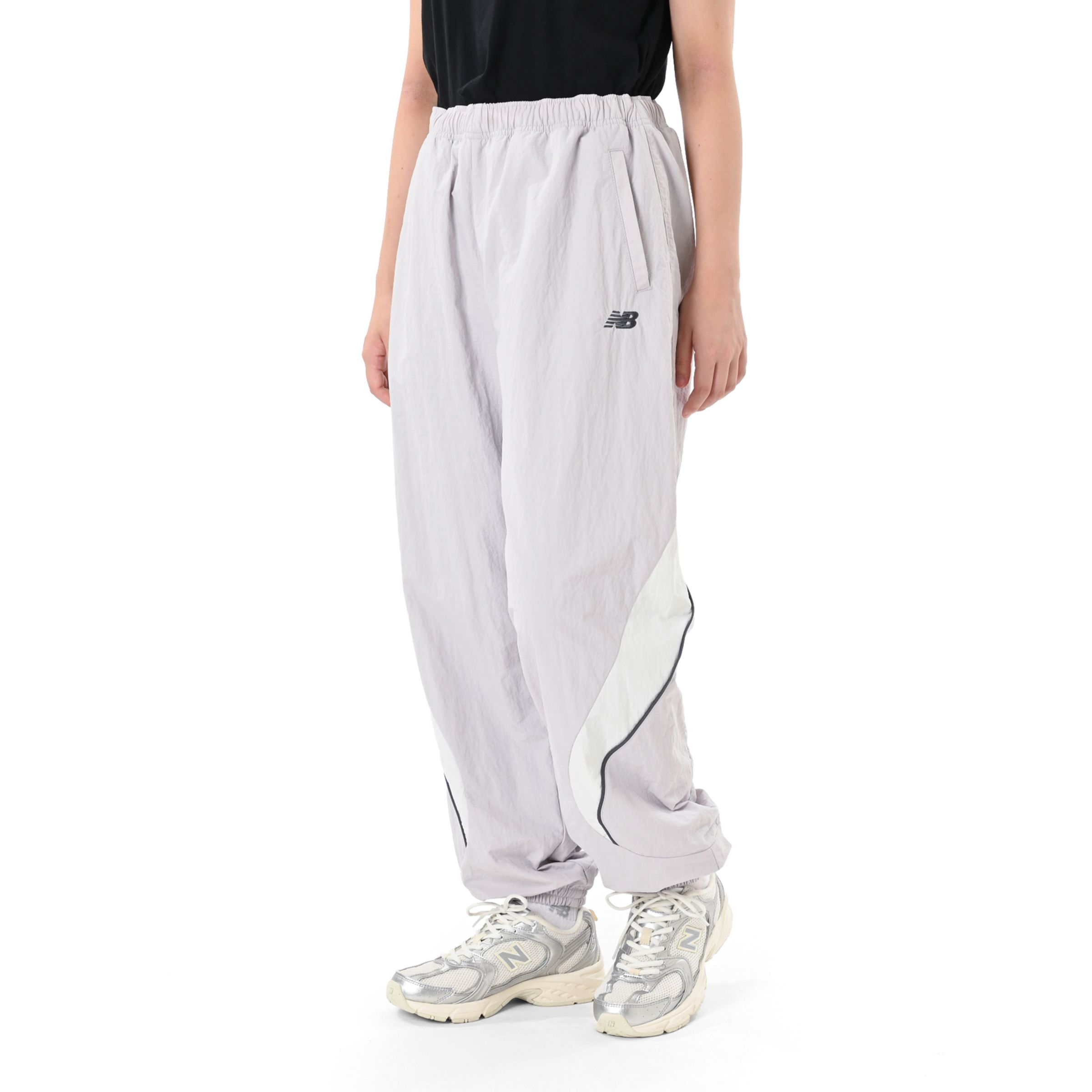 New Balance ウィメンズタスランナイロンウーブンジョガーパンツ, WB62379BHZG