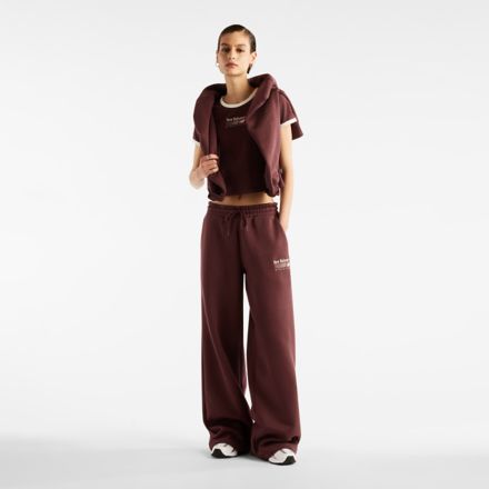 Trackside Fleece Pant, CHERRY LEATHER, WB62983AYLR