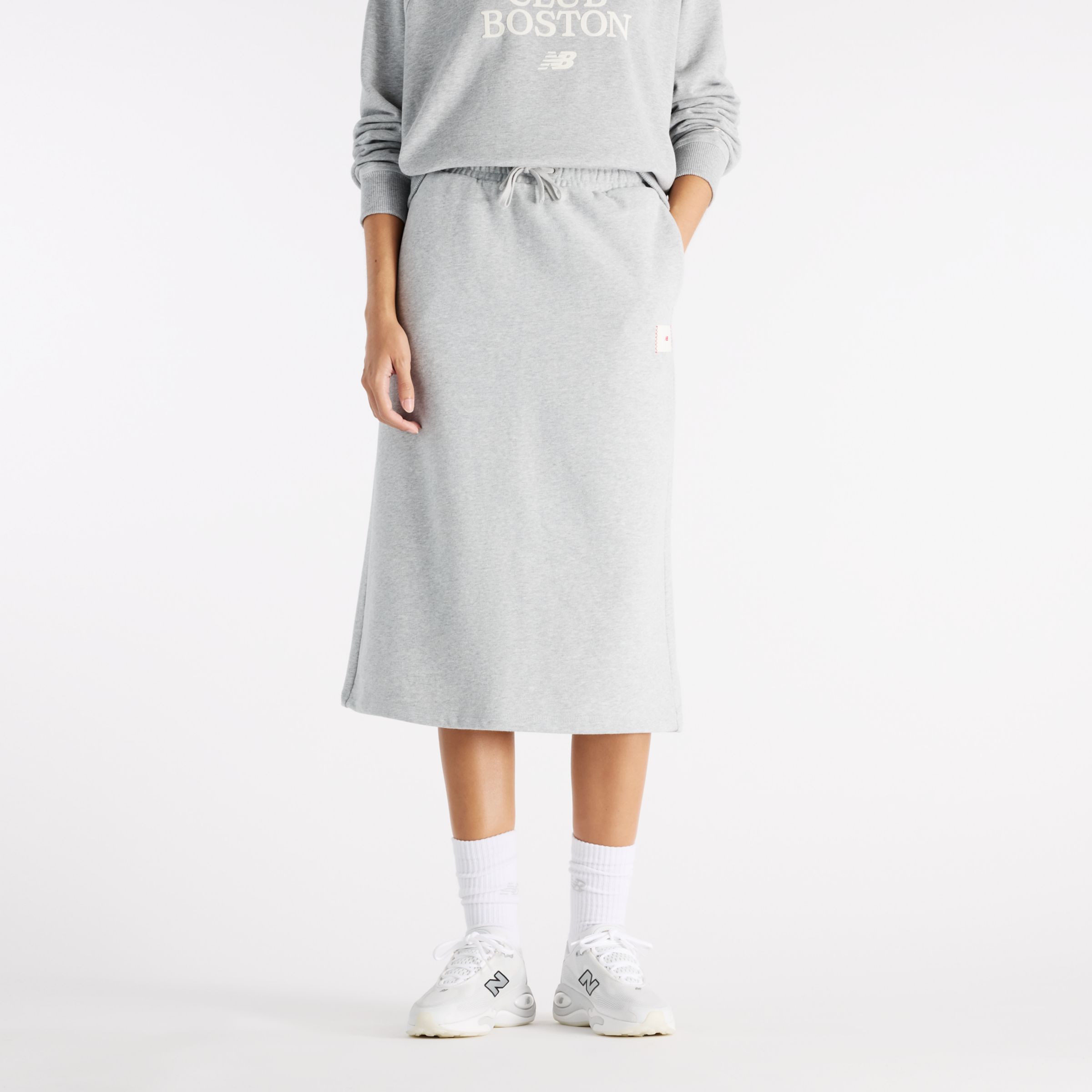 New Balance NBX Classics Knit Straight Skirt, WB62C4CUAGT