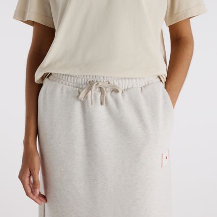 NBX Classics Knit Straight Skirt, Oatmeal Heather, WB62C4CUOTH