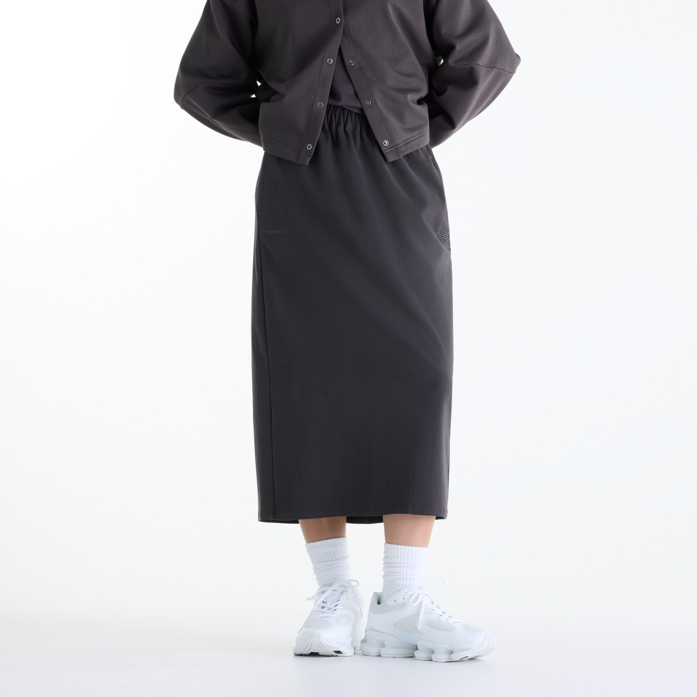 New Balance NB GREY Skirt, WB62C7ELBLK