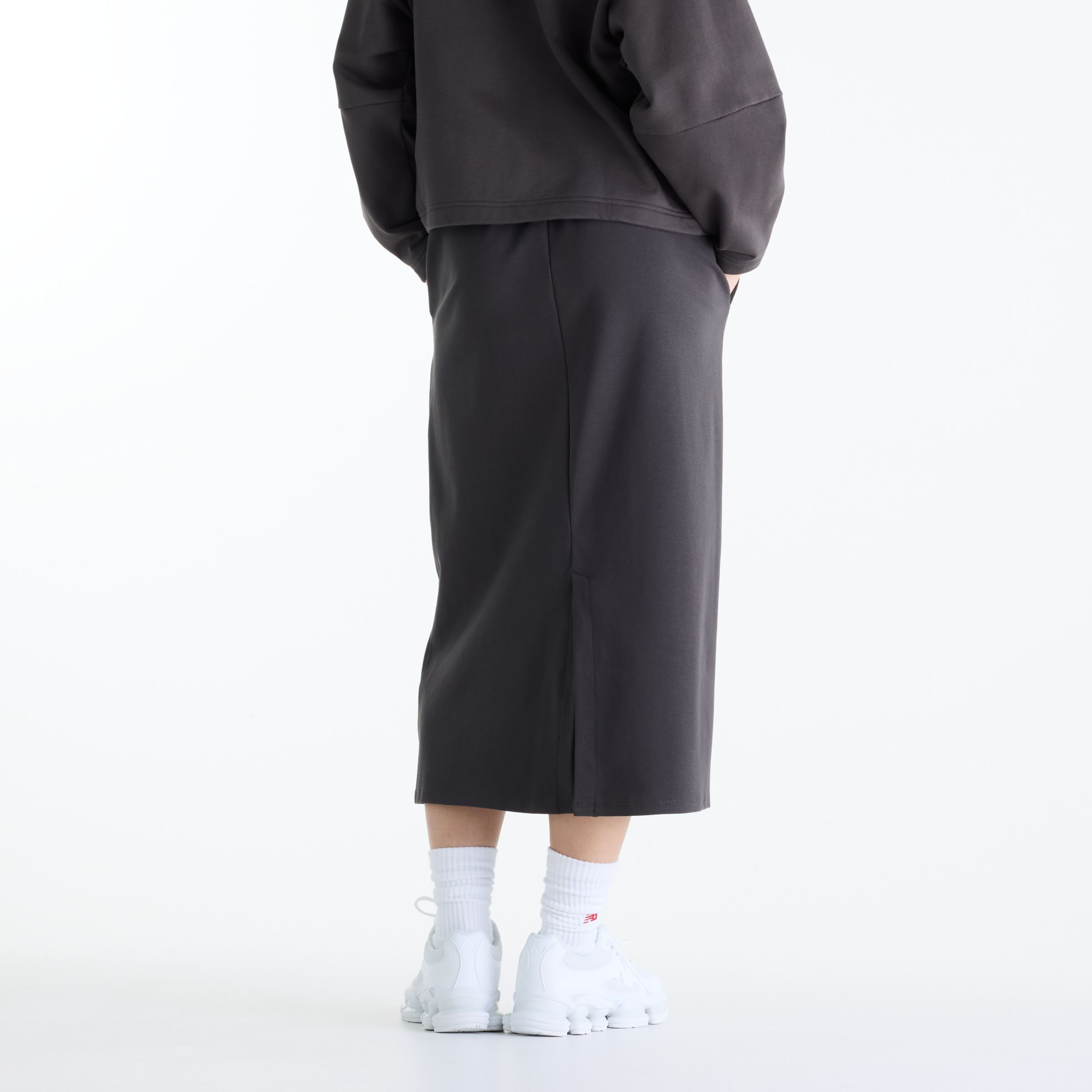New Balance NB GREY Skirt, WB62C7ELBLK