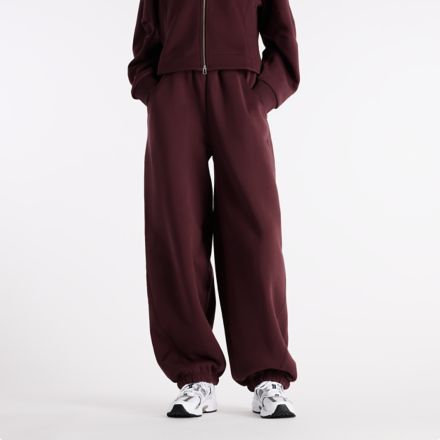 Athletics Crafted Fleece Pant, CHERRY LEATHER, WB62L0NLYLR