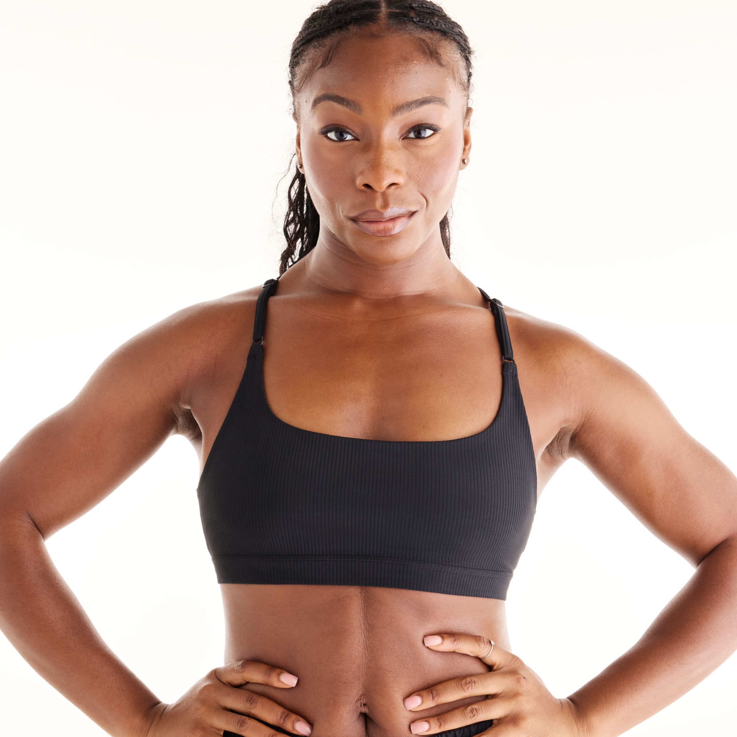 New Balance Klutch Athletics Rib Bra, WB62N2LVBK