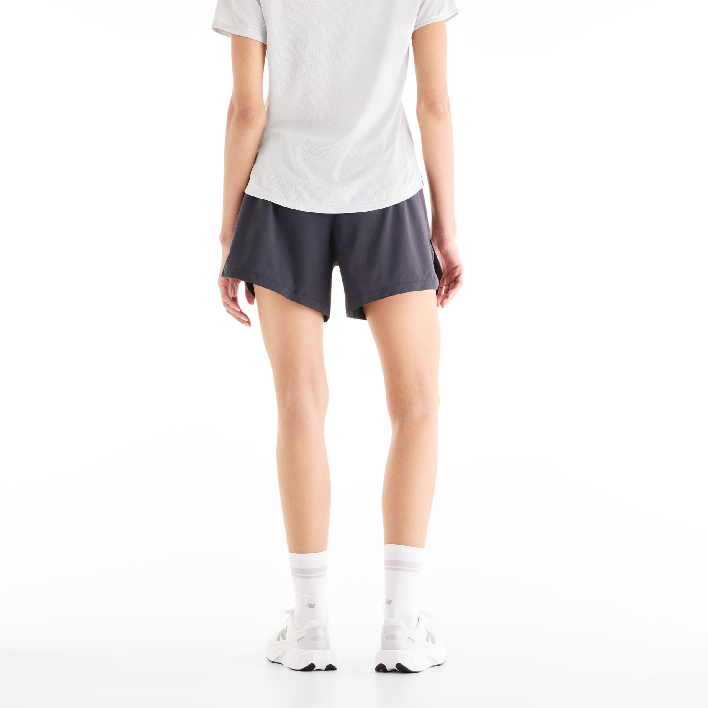 Lola is wearing size S and is 5'8" / 173 cm. Chest: 32" / 81 cm, Waist: 25" / 64 cm, Hips: 35" / 89 cm