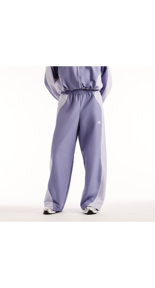 New Balance Trackside Woven Pant in Dark Smoked Violet