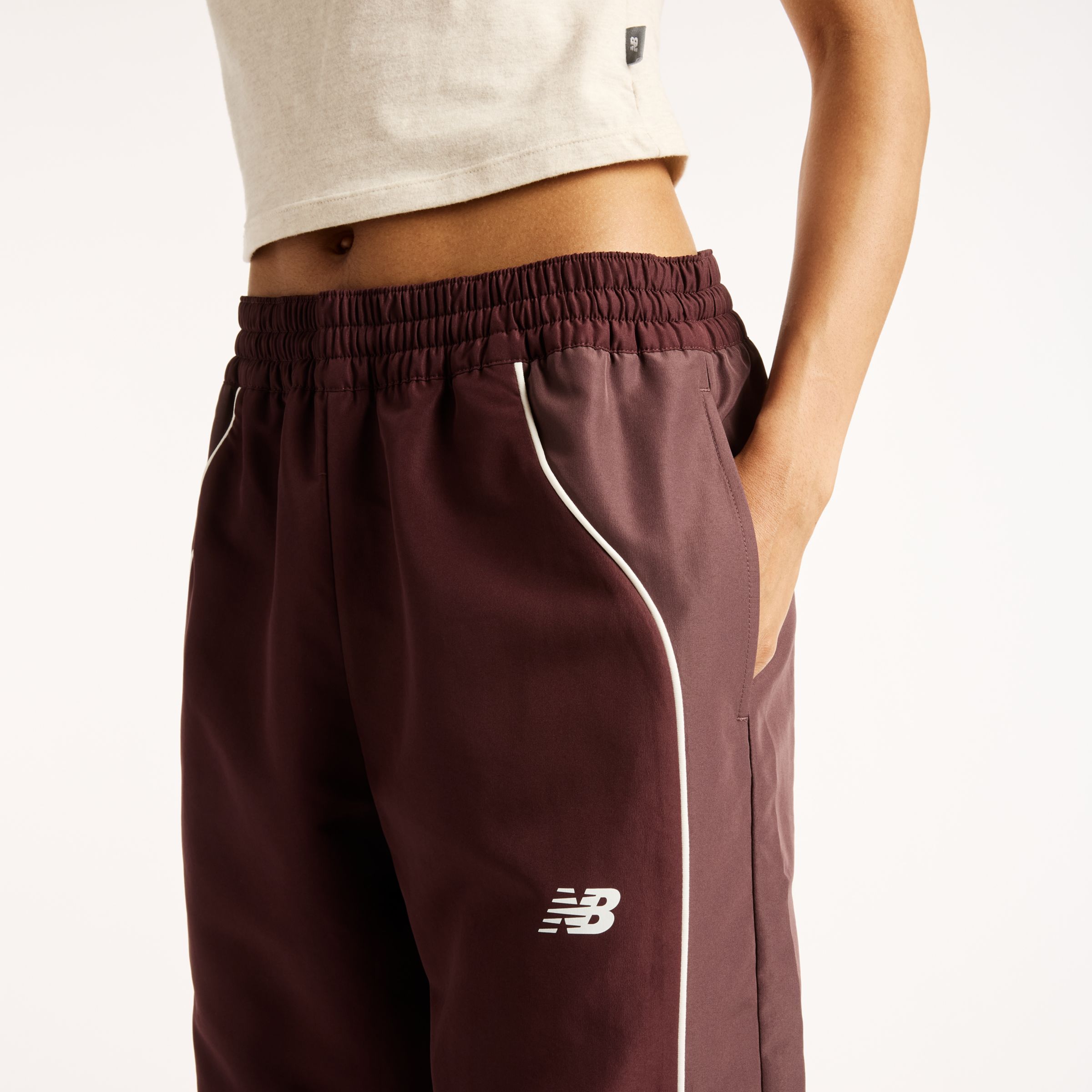 New Balance Trackside Woven Pant, WB62O9UFYLR