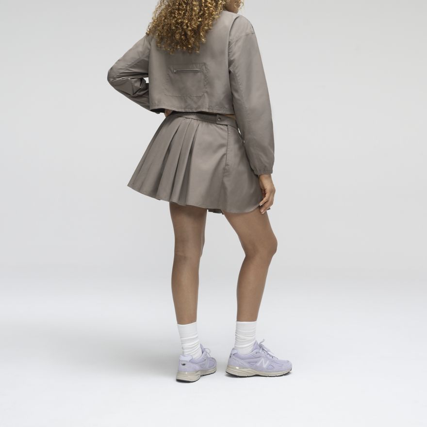 Made in USA Pleated Skirt