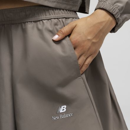 Made in USA Pleated Skirt, THUNDER BROWN, WB62T7K0ABQ