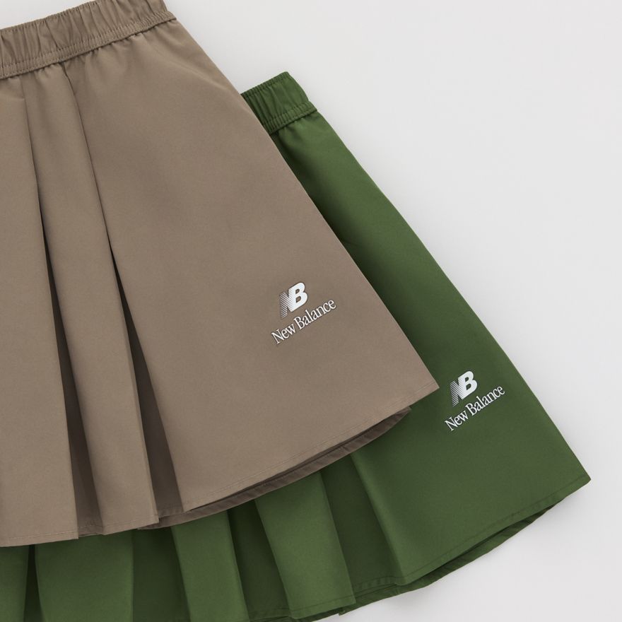 Made in USA Pleated Skirt