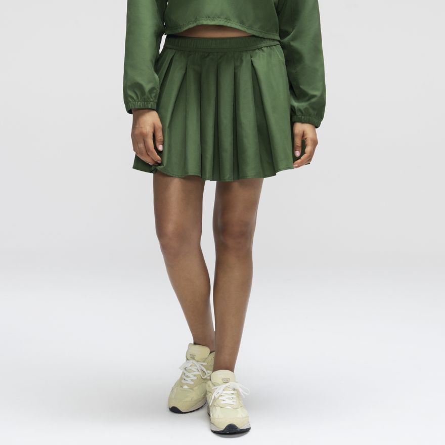 Made in USA Pleated Skirt