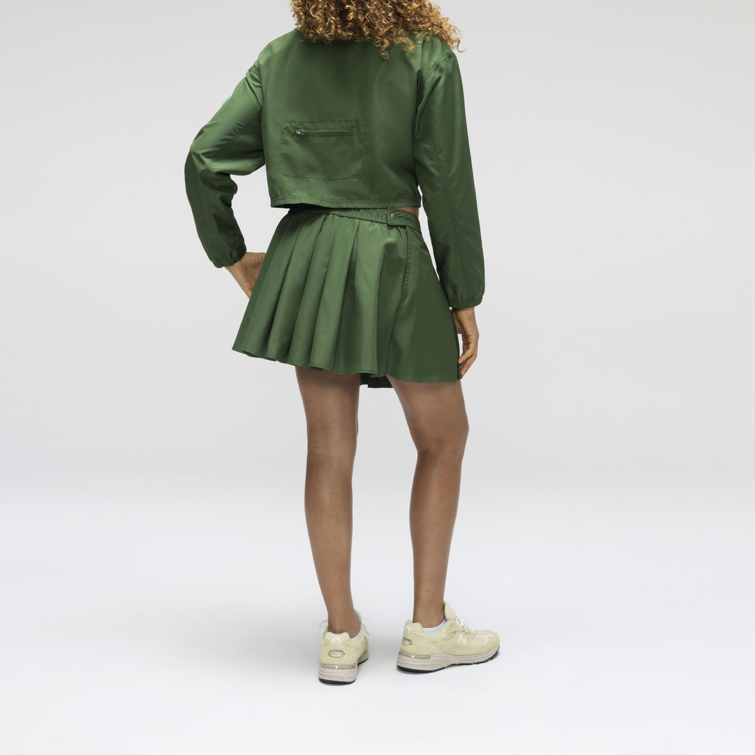 Made in USA Pleated Skirt