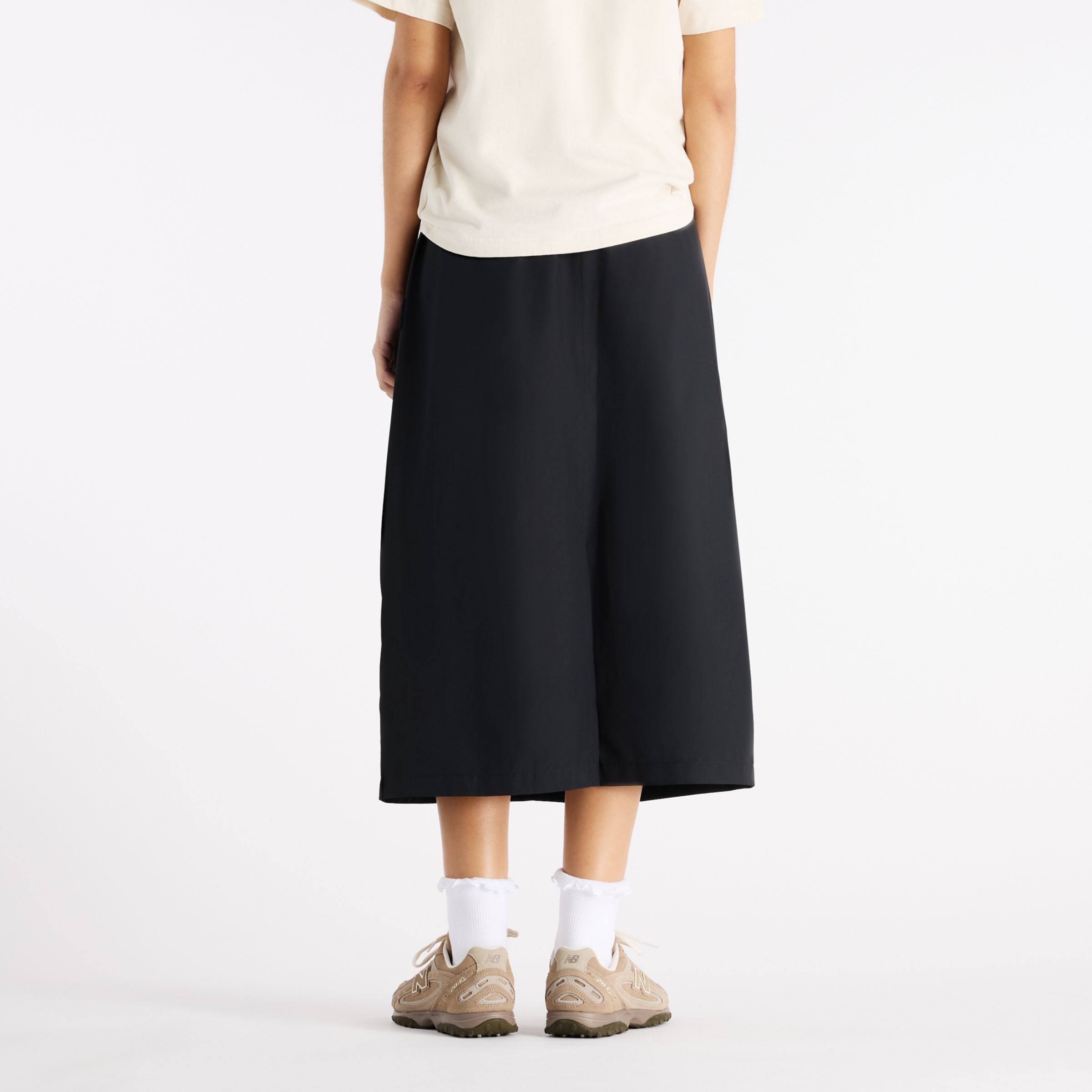 New Balance NBX Shifted Woven Midi Skirt, WB62U0DFBK