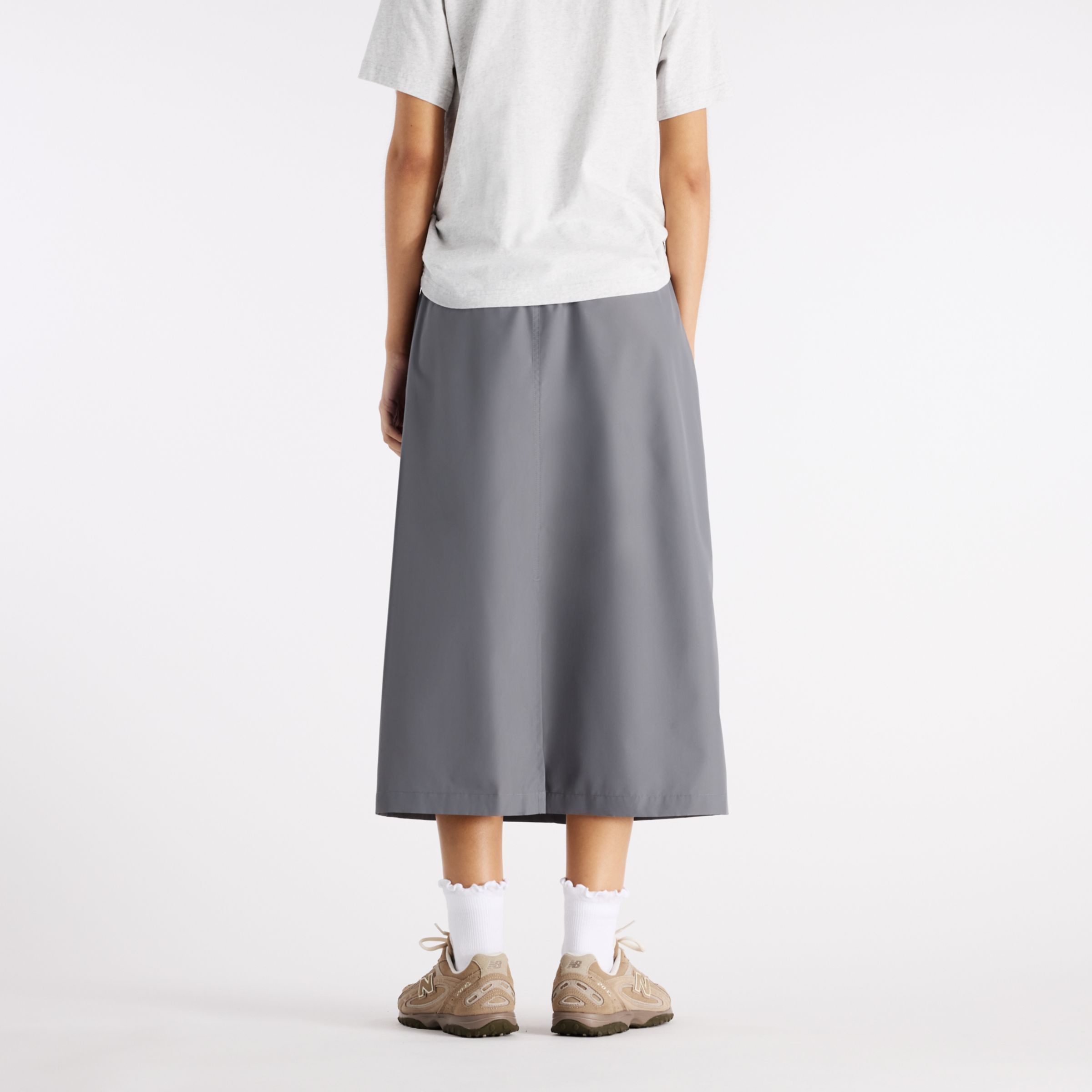 New Balance NBX Shifted Woven Midi Skirt, WB62U0DFCAS