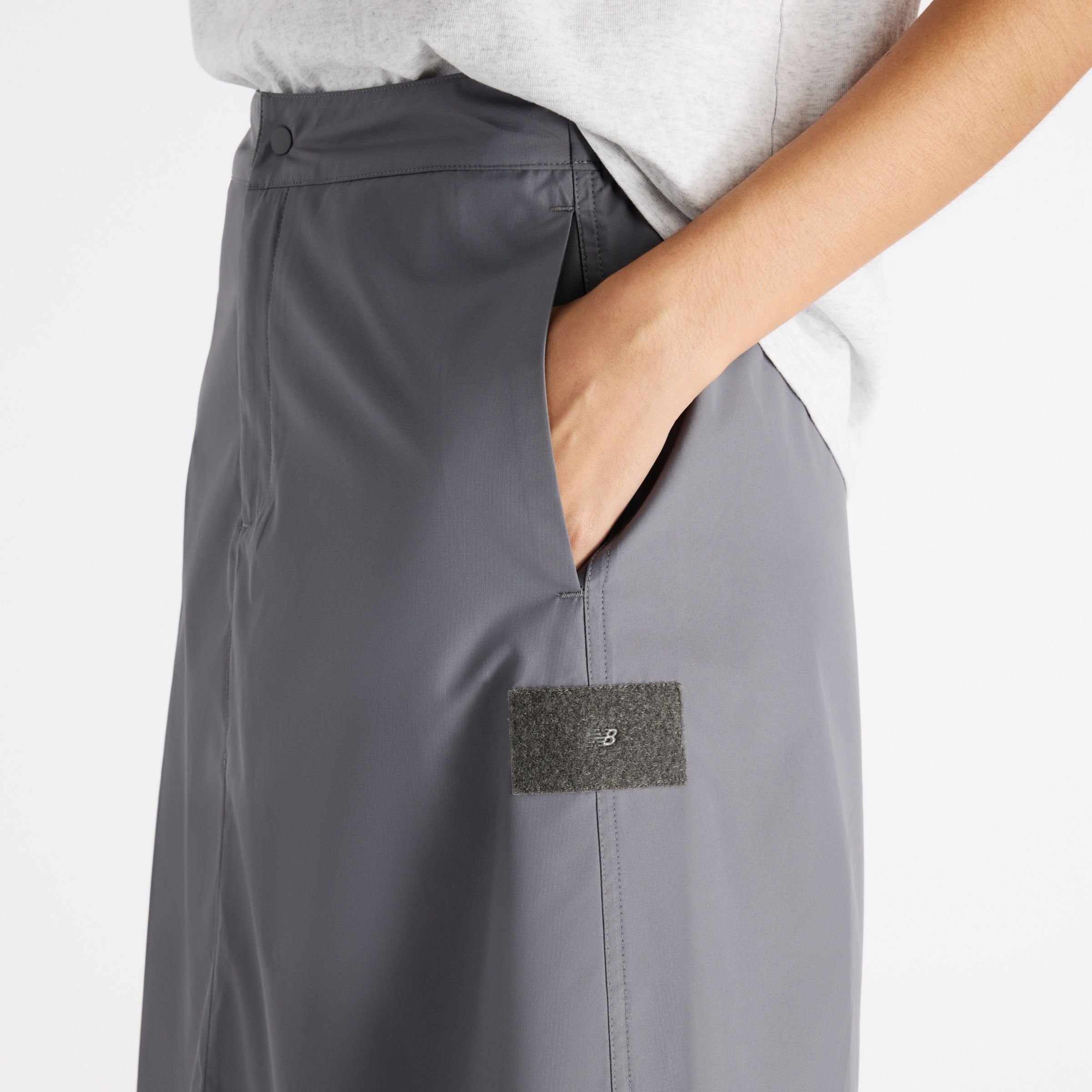 New Balance NBX Shifted Woven Midi Skirt, WB62U0DFCAS