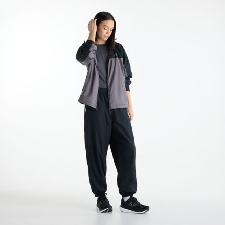 ウーブントラックパンツ 裏トリコット起毛, GREY MATTER, WB62W3G8BK