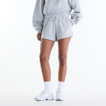 Sport Linear Graphic Fleece Short, Athletic Grey Heather, WB62Y65CAGT
