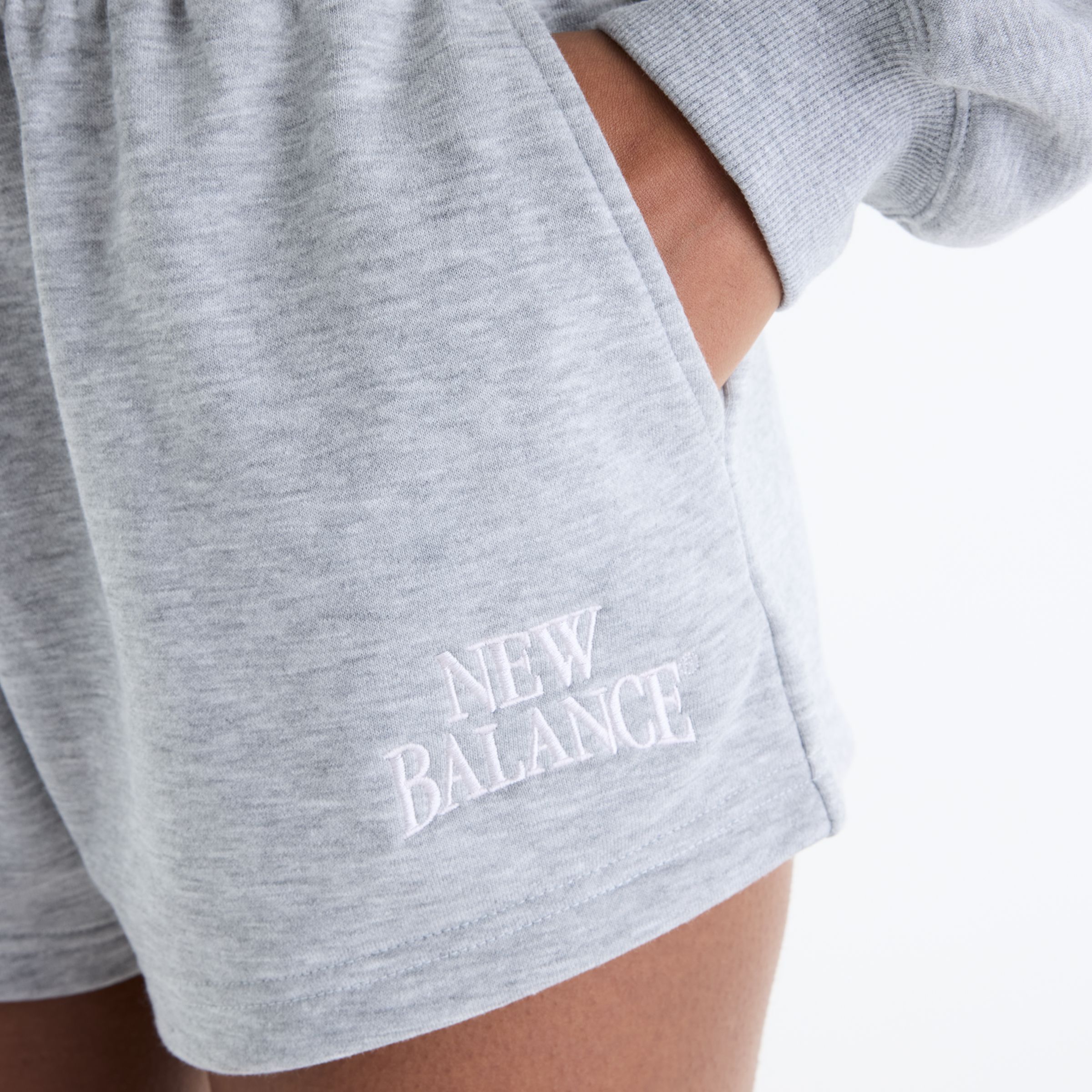 New Balance Sport Linear Graphic Fleece Short, WB62Y65CAGT