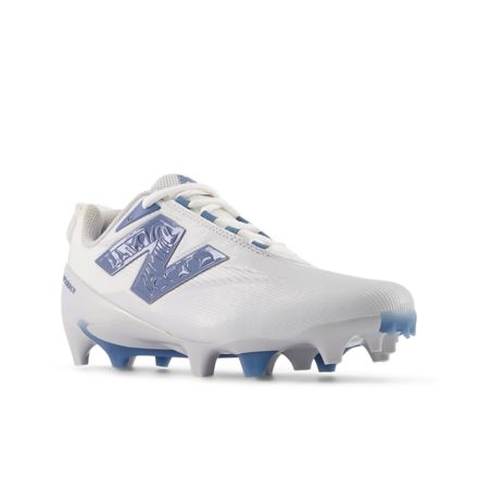 BurnX5 Liquid Silver, White with Silver with Shoreline Blue, WBURNLL5