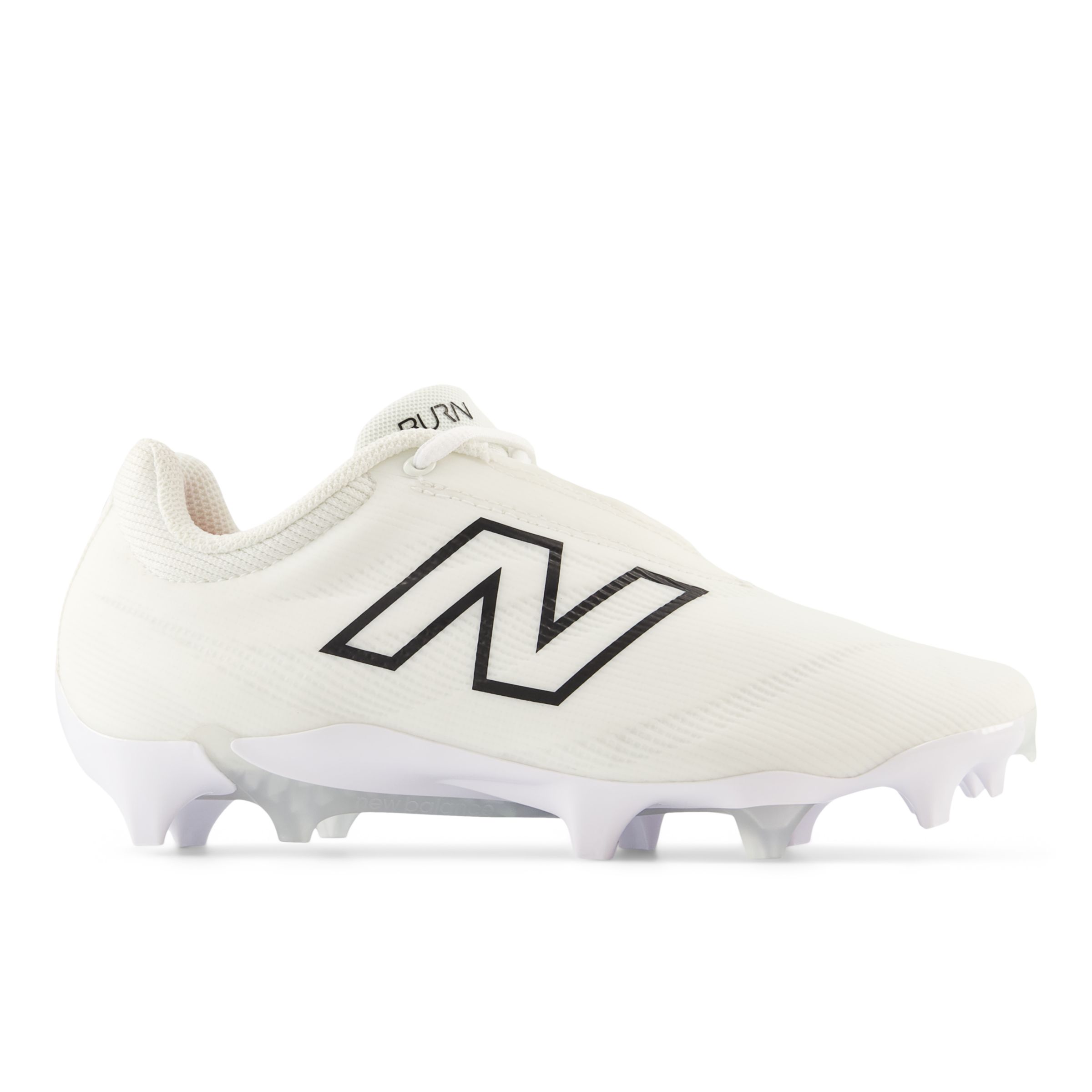 New Balance Women's Burnx4 Lacrosse Shoes In White/black