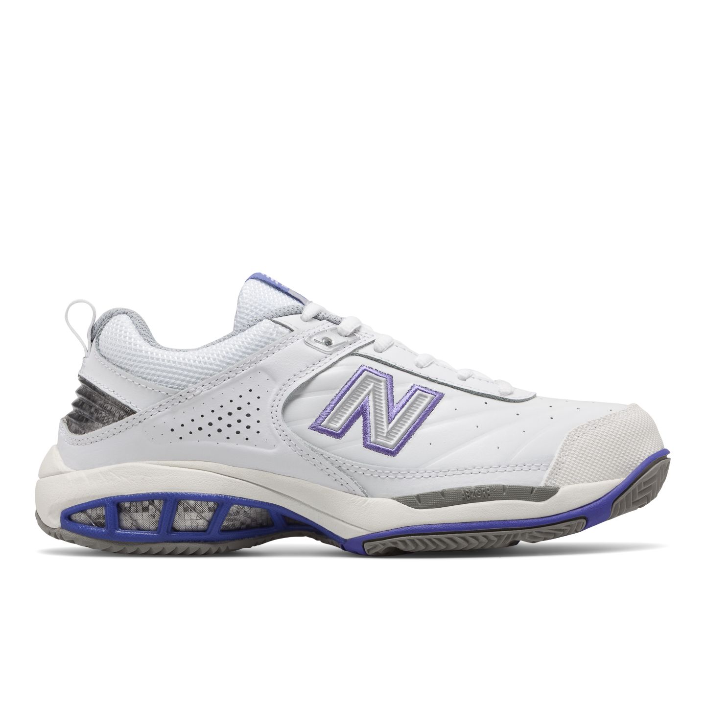 Женские кроссовки New Balance 806, цвет: Белый / Тёмно-синий, вариант 1 — фото 1
