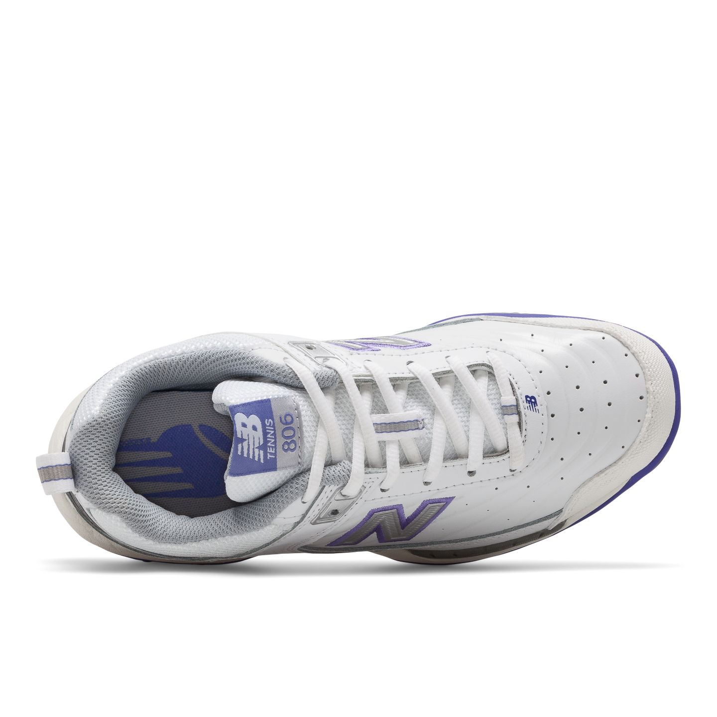 Женские кроссовки New Balance 806, цвет: Белый / Тёмно-синий, вариант 1 — фото 3